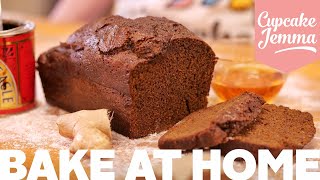 Jamaican Ginger Loaf Cake Recipe amp Tutorial  Cupcake Jemma [upl. by Akemhs297]