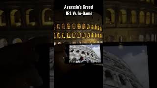 Assassins Creed IRL Vs Ingame Climbing the Rome Colosseum Shorts [upl. by Icken]