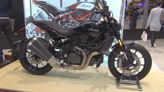 Indian FTR 1200 Black 2019 Exterior and Interior [upl. by Enrobso]