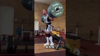 Is this the HEAVIEST BULGARIAN SPLIT SQUAT ever 🦵 shorts lifting [upl. by Lauter]