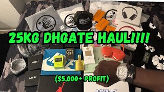 25KG DHGATE RESELLING HAUL Unlimited Vendor Discord Access [upl. by Anam]