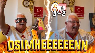 MÜMTAZREİS OSİMHEN MASKESİ TAKTI OSİMHEN 2 GOL ATTI GALATASARAY 32 SAMSUNSPOR galatasaray [upl. by Ahsiuqel]