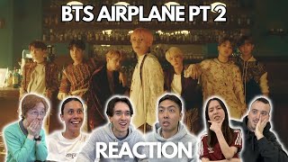 BTS Airplane PT 2 MV REACTION [upl. by Ttenyl]