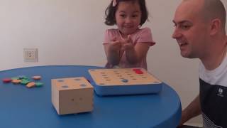 Lauras First Lesson With Cubetto Coding Robots For Kids [upl. by Lydie]