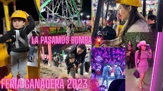 FERIA GANADERA 🎡🎠  CON CIERRE TRIUNFAL🤪❤️💃🏻 VLOG [upl. by Etnoj]