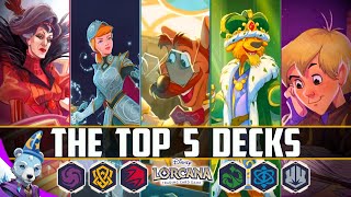 The BEST META Decks In Lorcana Rise of the Floodborn [upl. by Iphagenia]