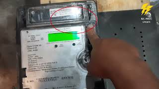 LT CT operated HPL make Smart Energy Meter Reading Procedure [upl. by Ashely]