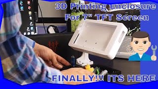 3D Printing Enclosure For TFT 70 Screen From Big Tree Tech V2 quotThingiverse File By Robert Buehringquot [upl. by Renckens]