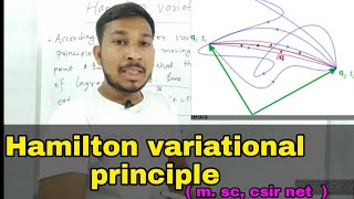 hamilton variational principle [upl. by Wehttam]