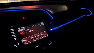 Honda Civic LED Interior Ambient Lighting [upl. by Nollek38]