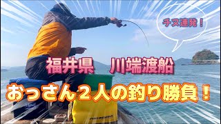 福井県、小浜湾、川端渡船の筏でかかり釣り。友人ユーチキさんと久しぶりの再会も、ハプニングの連続！おっさん２人のチヌ釣り勝負、果たして軍配はどちらに？ [upl. by Ametaf]