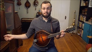 Beginner Mandolin Lessons Series Part One Technique [upl. by Unhsiv]