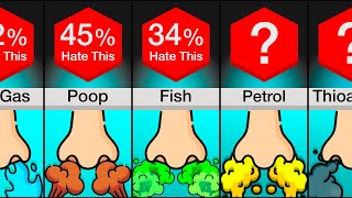 Comparison The Worst Smells In The World [upl. by Ilarrold]