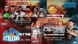 FREE FULL EPISODE Hiroshi Tanahashi vs Mike Bailey  STRONG on Demand [upl. by Anerda]