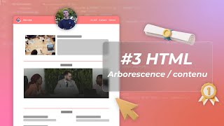 Créer un site web de A à Z 3 Etablir larborescence  contenu de la page HTML [upl. by Noffihc]