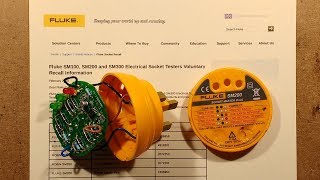 Why Fluke are recalling their SM100200300 plugin testers [upl. by Gowon]