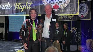 Jordan Szoke Motorcycle Hall of fame induction 2023 [upl. by Saval350]