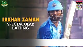 Fakhar Zaman Spectacular Batting  Rawalpindi vs Abbottabad  National T20 202324  PCB  M1W1L [upl. by Gorey]