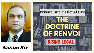 Doctrine of Renvoi  Private International Law [upl. by Ycats982]