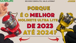 O MELHOR MOLINETE ULTRA LITE DO MOMENTO  MOLINETE JOKER review Completo [upl. by Nylevol]