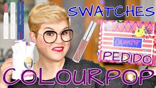 HAUL COLOURPOP 💄  PEDIDO ESPAÑA Lippie Stix y Ultra Matte  REVIEWS Y SWATCHES [upl. by Sauls]