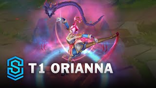 T1 Orianna Skin Spotlight  PreRelease  PBE Preview  League of Legends [upl. by Ahsaret]