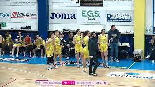 Technoengineering Moncalieri  Basket Torino Femminile [upl. by Abey]