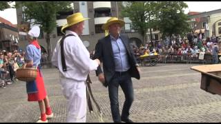 Eenhoorn opent Alkmaarse kaasmarkt [upl. by Idid532]