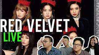 RED VELVET on INKIGAYO Peekaboo Reaction [upl. by Ricardama]