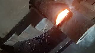 Learn to weld pipe root and cap 7018 stick welder [upl. by Dennet450]