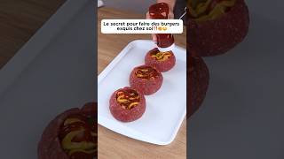 Le secret pour faire des burgers exquis chez soi‼️🤯🤤 cooking recette delicious burger pourtoi [upl. by Oivlis]