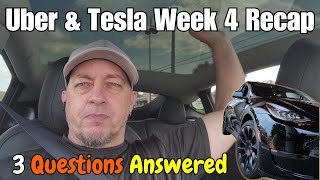 Tesla amp Uber Week 4 Recap  3 Questions Answered plus Earnings [upl. by Boyse]