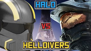 Helldivers VS Spartans Who Would Win [upl. by Bond]