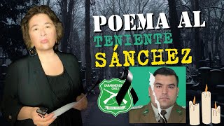 🕊️Poema en memoria del Teniente Emmanuel Sánchez 😪 [upl. by Haliek228]