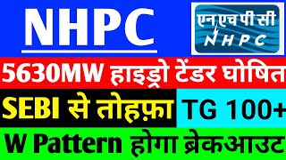 NHPC share latest News W Pattern होगा ब्रेकआउट 100  NHPC share Big News  NHPC share latest update [upl. by Kassia]