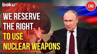 Putin signals nuclear readiness to defend Russia and Belarus [upl. by Einapets544]