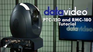 Tutorial Datavideo PTC150 Cámara de PTZ y RMC180 controlador [upl. by Mlohsihc]