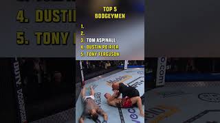 TOP 5 UFC BOOGEYMEN 😳 shorts [upl. by Aitetel]