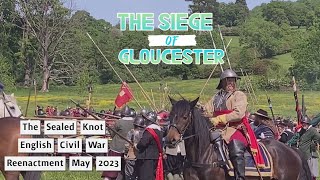 The Sealed Knot  The Siege of Gloucester 2023  Not a GREAT DAY for the Royalists [upl. by Fasto]