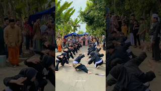 Palang Pintu pernikahan dengan Tema Pencaksilat PSHT shorts psht [upl. by Brest]