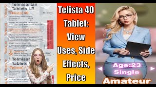 Telista 40 Tablet View Uses Side Effects Price askdrx lupin telmisartan telista medicane [upl. by Ahsenik380]