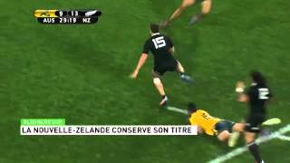 Rugby Bledisloe Cup Nouvelle Zélande 41 33 Australie Canal [upl. by Sollie]