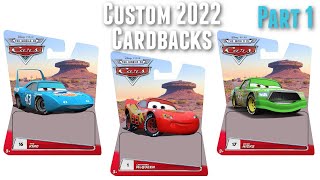 Disney Cars CUSTOM 2022 Diecast Packages Revealed [upl. by Chappelka]