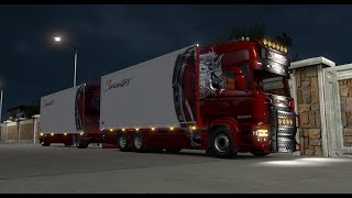 Euro Truck Simulator 2 Scania Sarantos R999 \8 6 [upl. by Runkle]