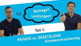 REFERENDARIAT I Teil 1 PRIVATE vs GESETZLICHE Krankenversicherung I Beiträge amp Leistungen [upl. by Fesoy]