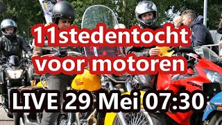 🔴 LIVE 🔴 11stedentocht voor motoren 2023 [upl. by Harac]