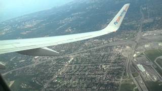 Sunwing Boeing 737 TAKEOFF from Toronto to Varadero Cuba [upl. by Loy]