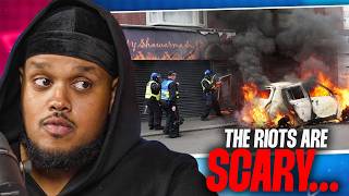 Chunkz amp Filly React To UK Riots [upl. by Aihpos723]