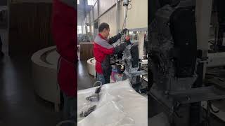 Engine Assembly is b Engine Assembly is being packed  Engine Manufacturer [upl. by Farlie]