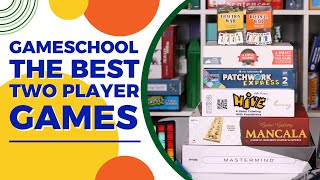 The BEST Two Player Games  Gameschooling with 2 Players [upl. by Clarette]